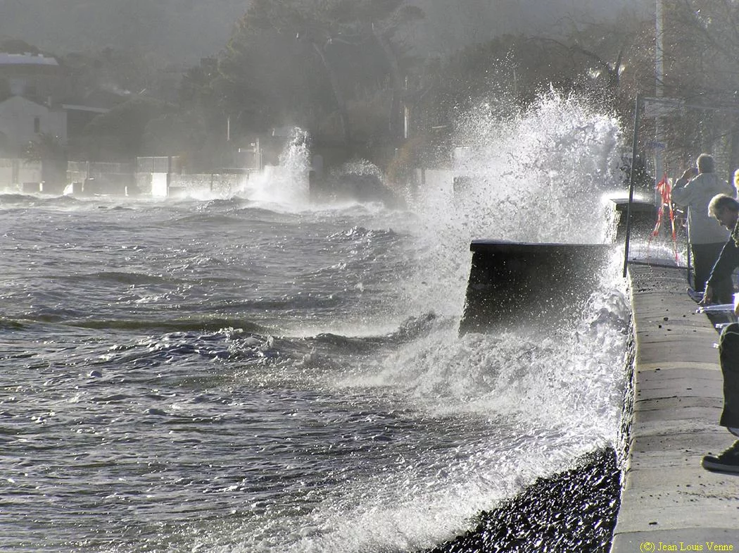 Tempête sur la côte varoise
