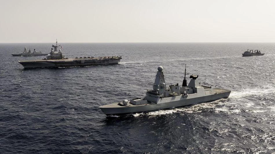 Le HMS « Daring » intégré au GAN « Charles de Gaulle »