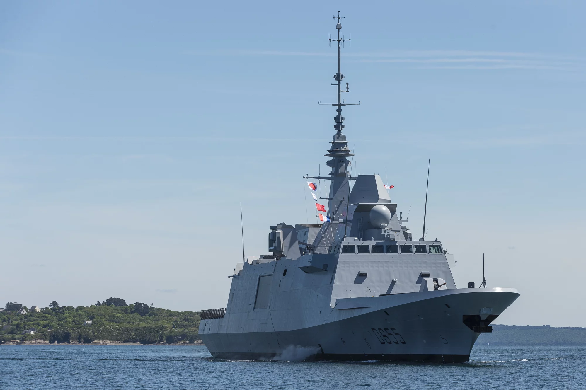 La frégate Bretagne