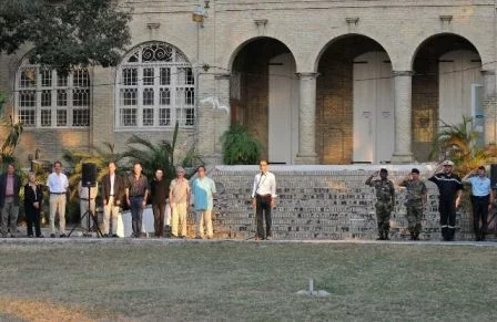 Cérémonie à Port-au-Prince en hommage à tous les ressortissants français décédés lors du séisme