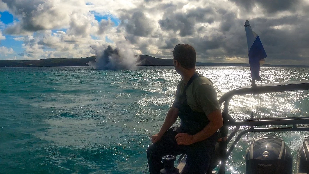 Un obus neutralisé au large du Nez de Jobourg