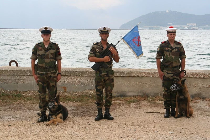 La garde du fanion du GFM Toulon