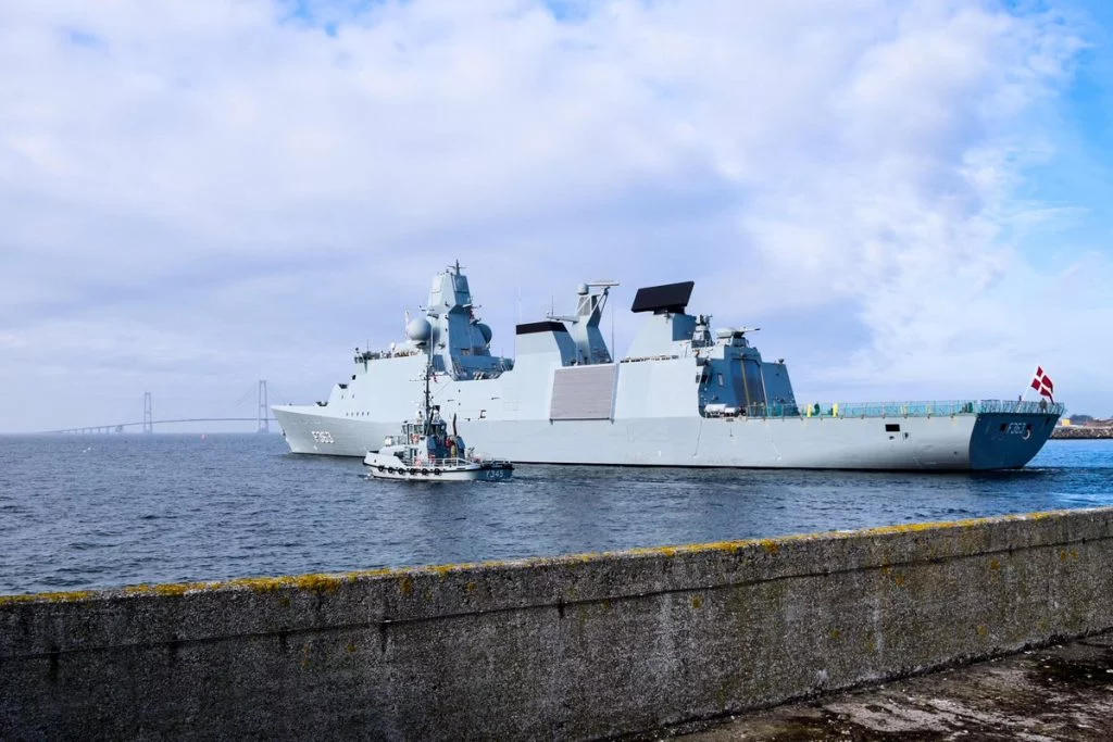 La frégate danoise HDMS Niels Juel
