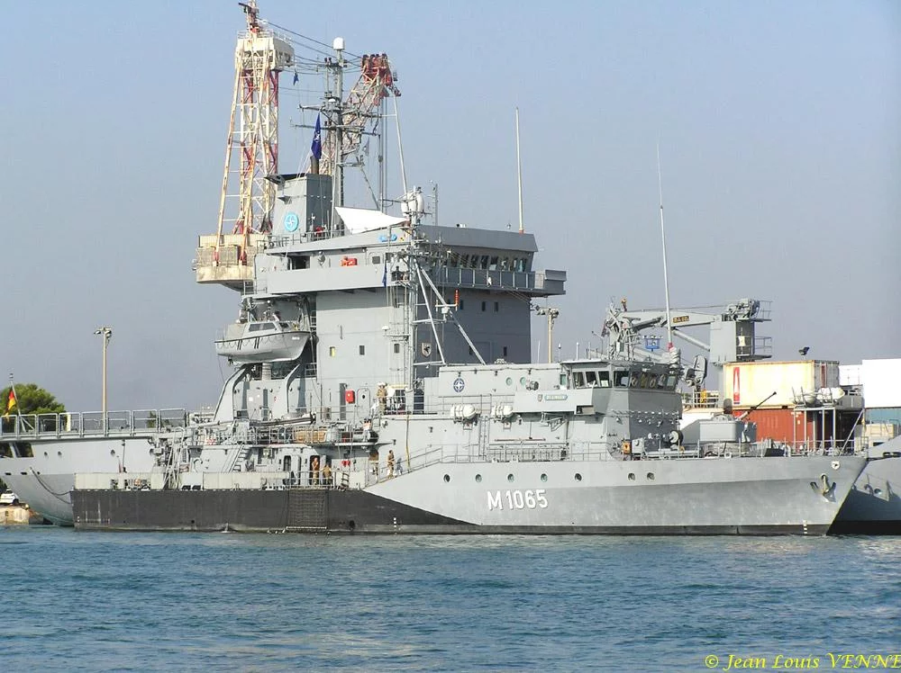 Le groupe de chasseurs de mines de l’OTAN à Toulon