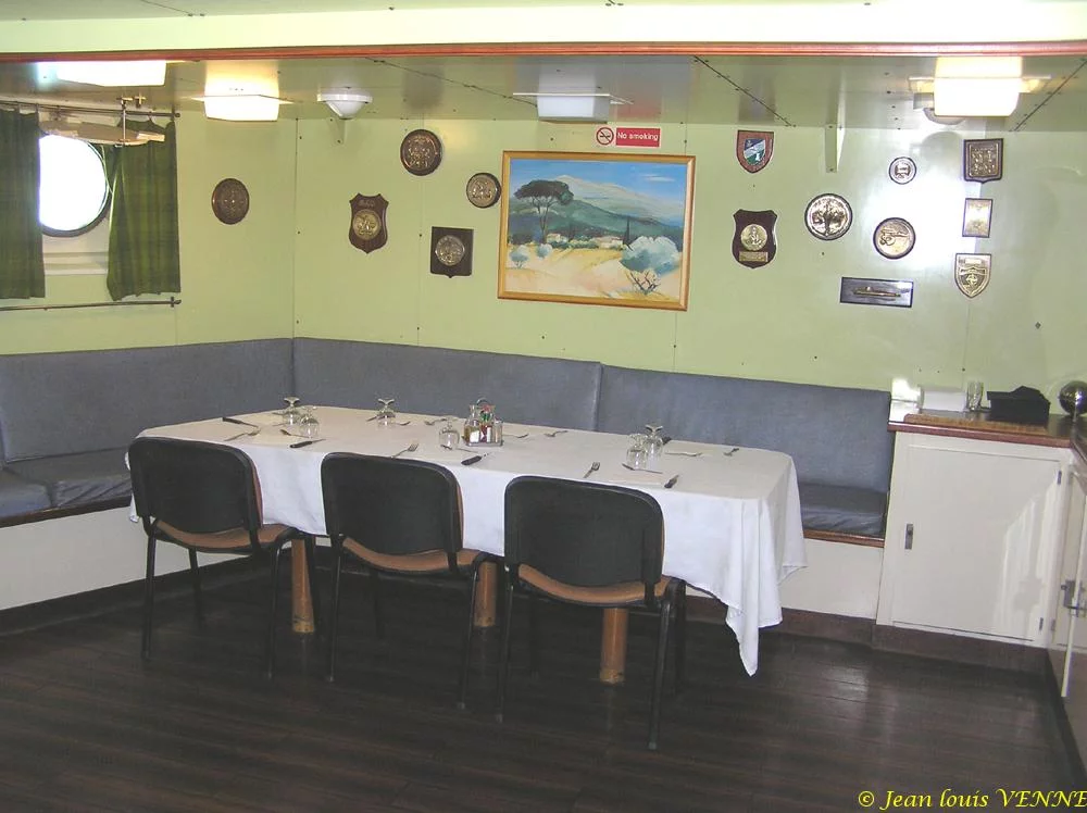 Le carré officiers du BSAD Ailette