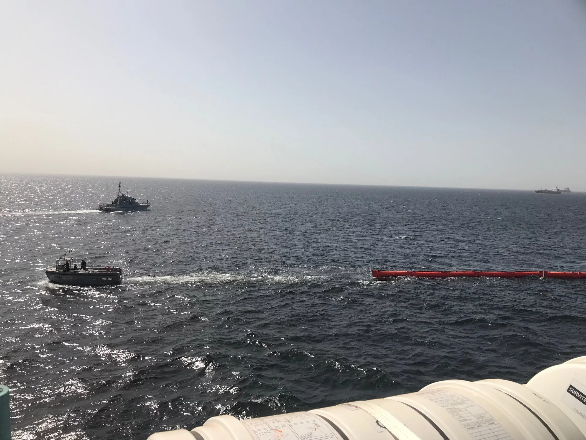 Présentation du barrage anti-pollution du BSAM Seine