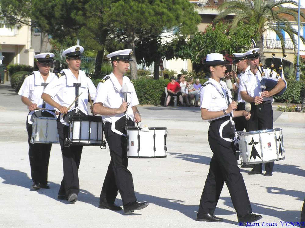 Le bagad du CIN St-Mandrier