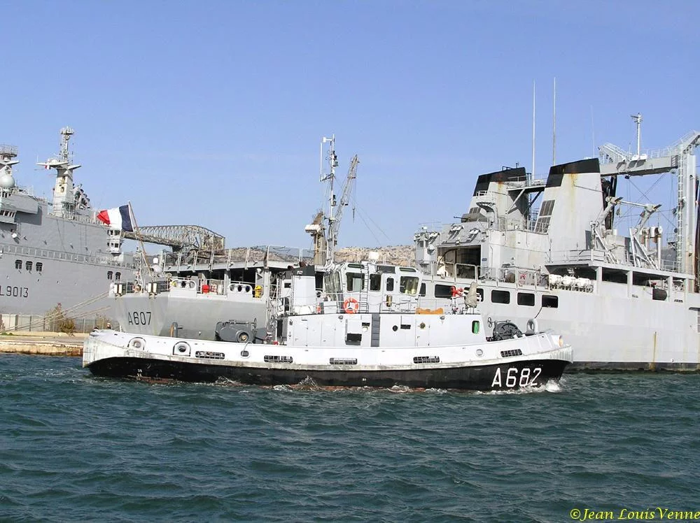 Remorqueurs en action