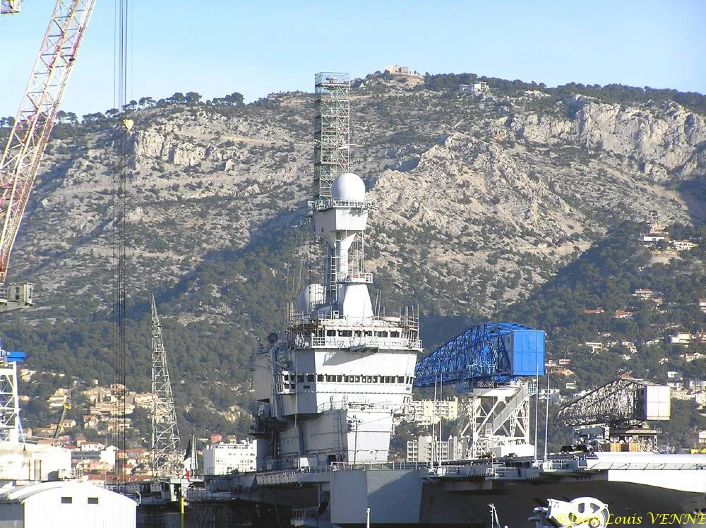 Superstructures du Charles de Gaulle