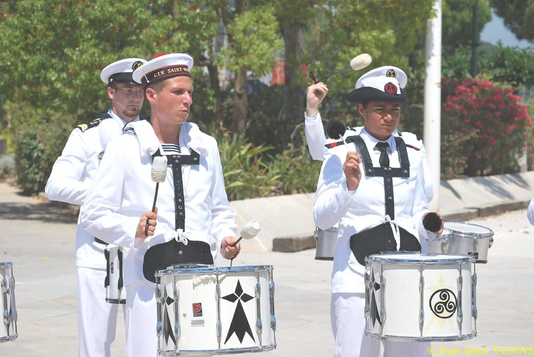 Le bagad du CIN St-Mandrier