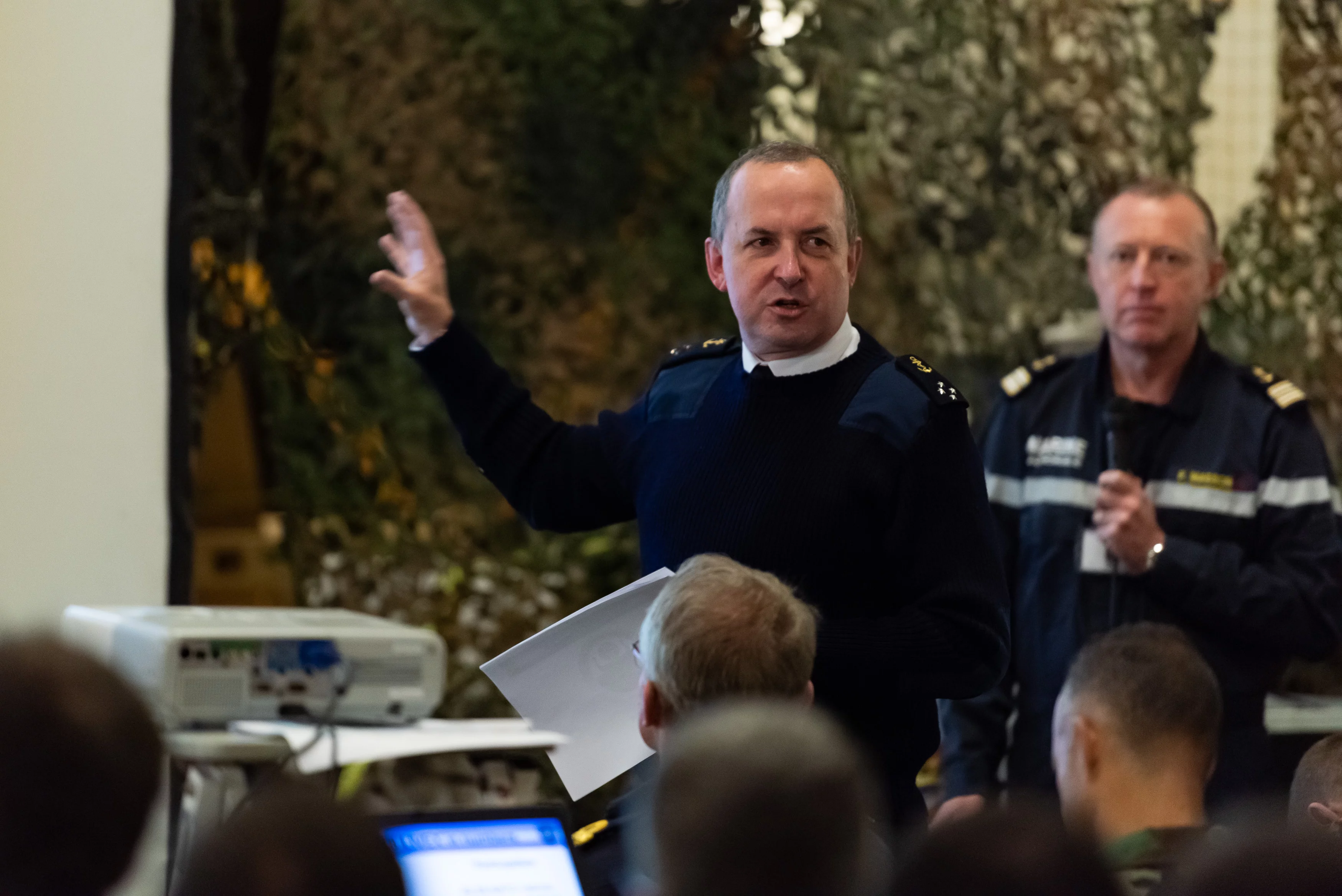 Le vice-amiral d'escadre Hervé Bléjean