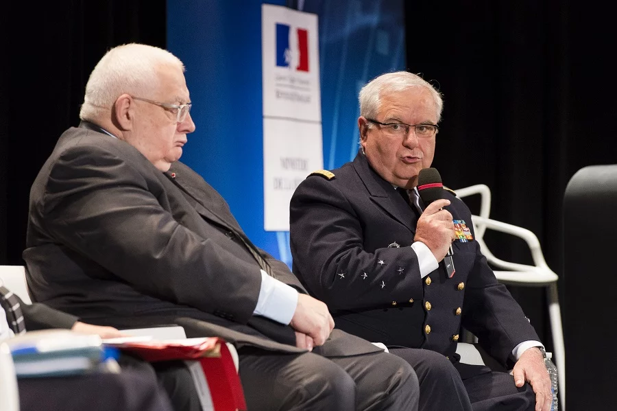 L'amiral Rogel, chef d'état-major de la marine, aux « Rencontres défense 2020 »