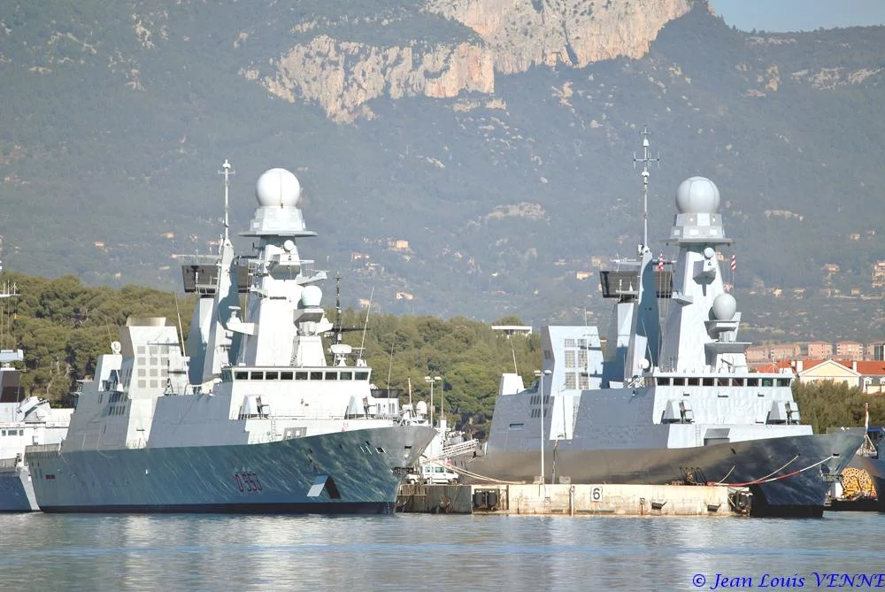 L'Andrea Doria et le Forbin