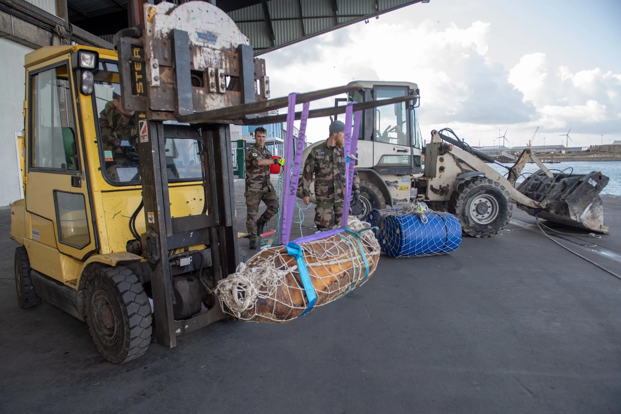 Déplacement de la bombe