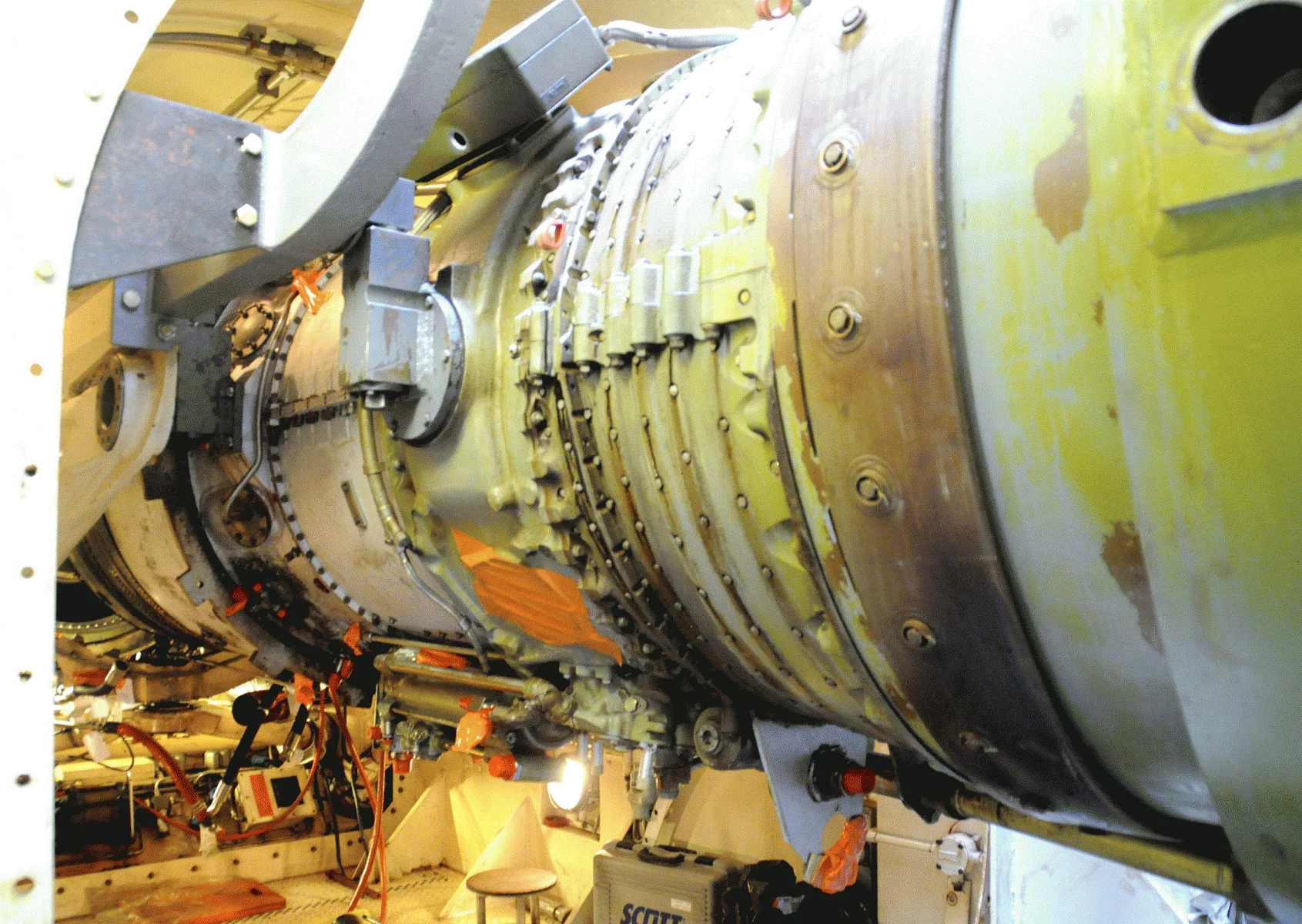 Une turbine à gaz du Primauguet