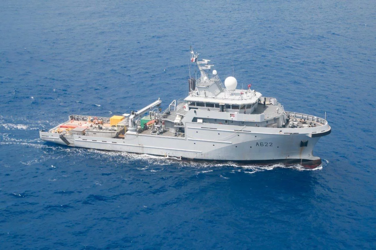 Le bâtiment de soutien et d’assistance outre-mer (BSAOM) Bougainville
