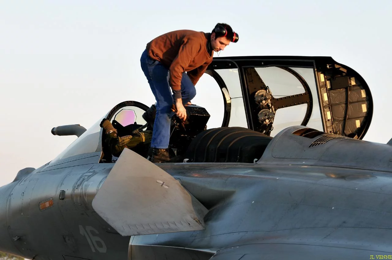 Au plus près des Rafale Marine