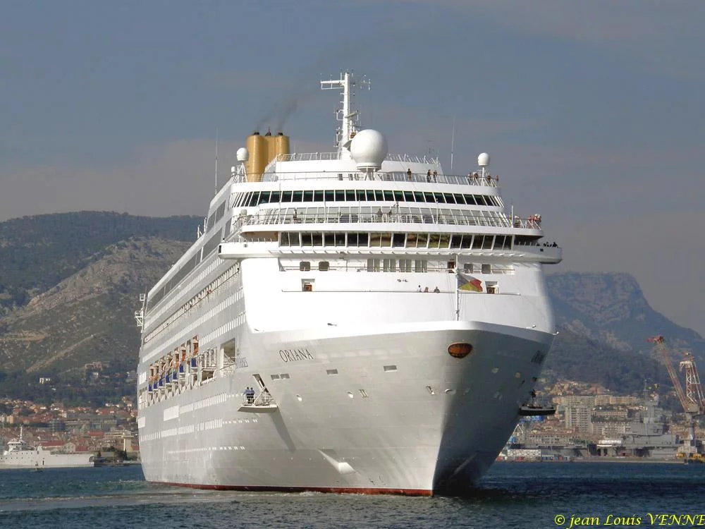 Le paquebot Oriana à La Seyne-sur-Mer