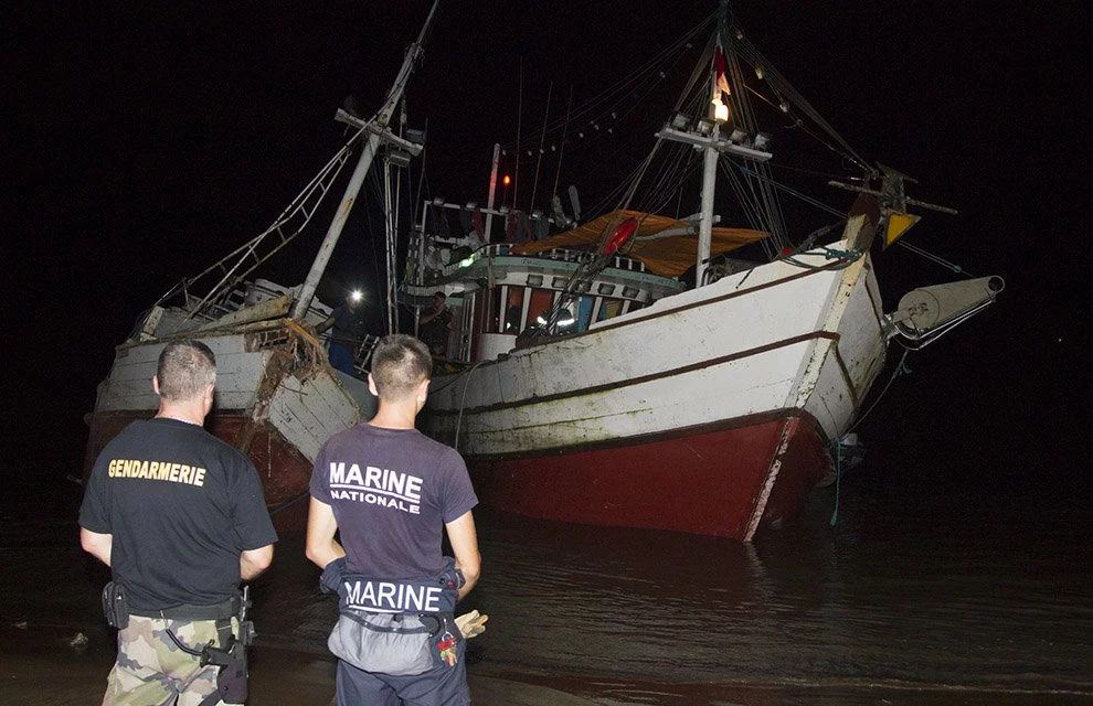 Deux bateaux de pêche brésilien interceptés pour pêche illégale
