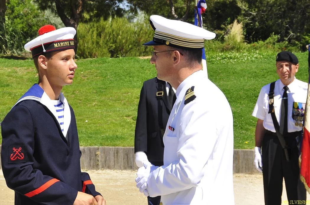Les stagiaires de la préparation militaire marine de La Seyne-sur-mer reçoivent leur brevet