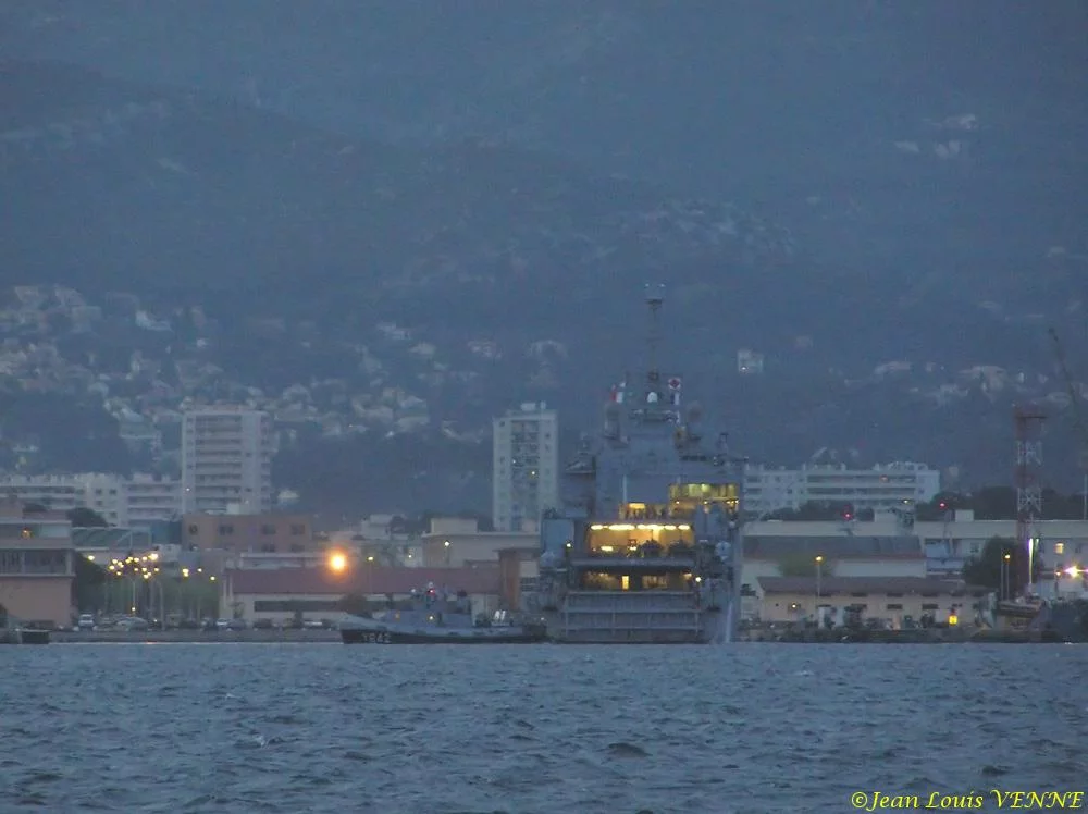 Le Siroco avant son appareillage