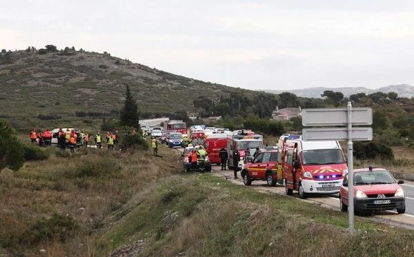 Dramatique accident de circulation route de Cassis