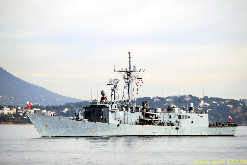 La frégate polonaise GENERAL K. PULASKI