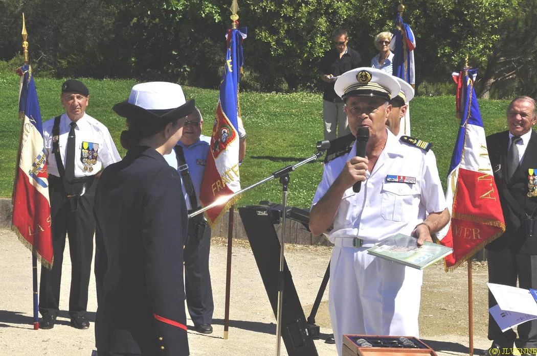 Les stagiaires de la préparation militaire marine de La Seyne-sur-mer reçoivent leur brevet