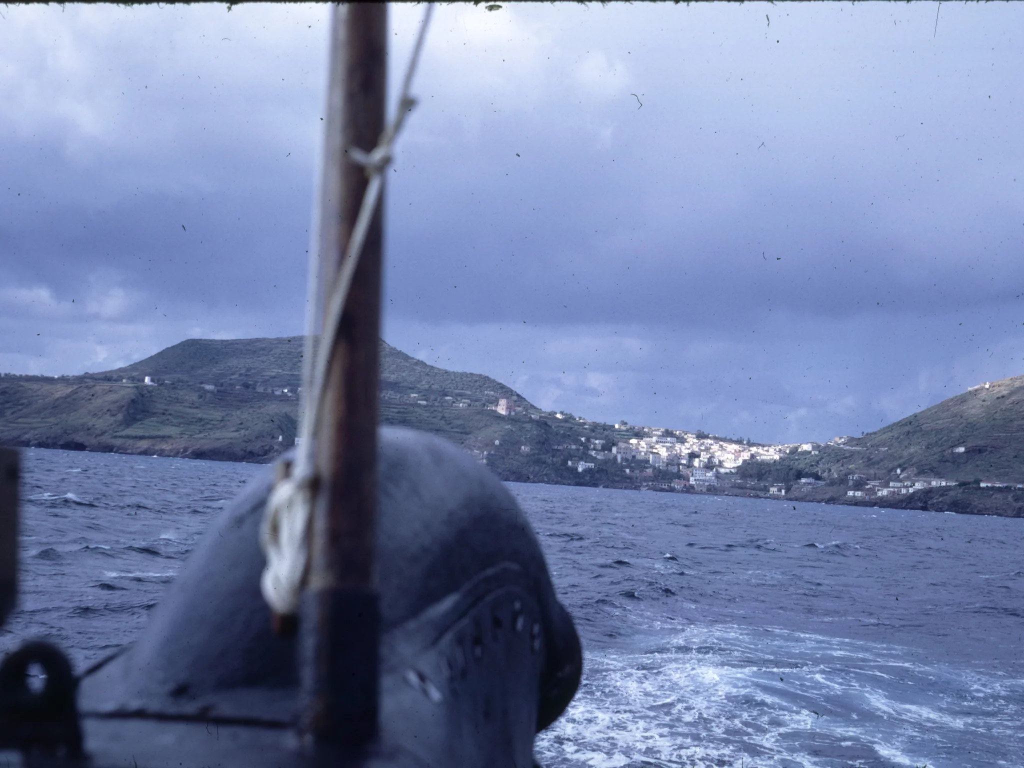 L'île d'Ustica (au nord de la Sicile)