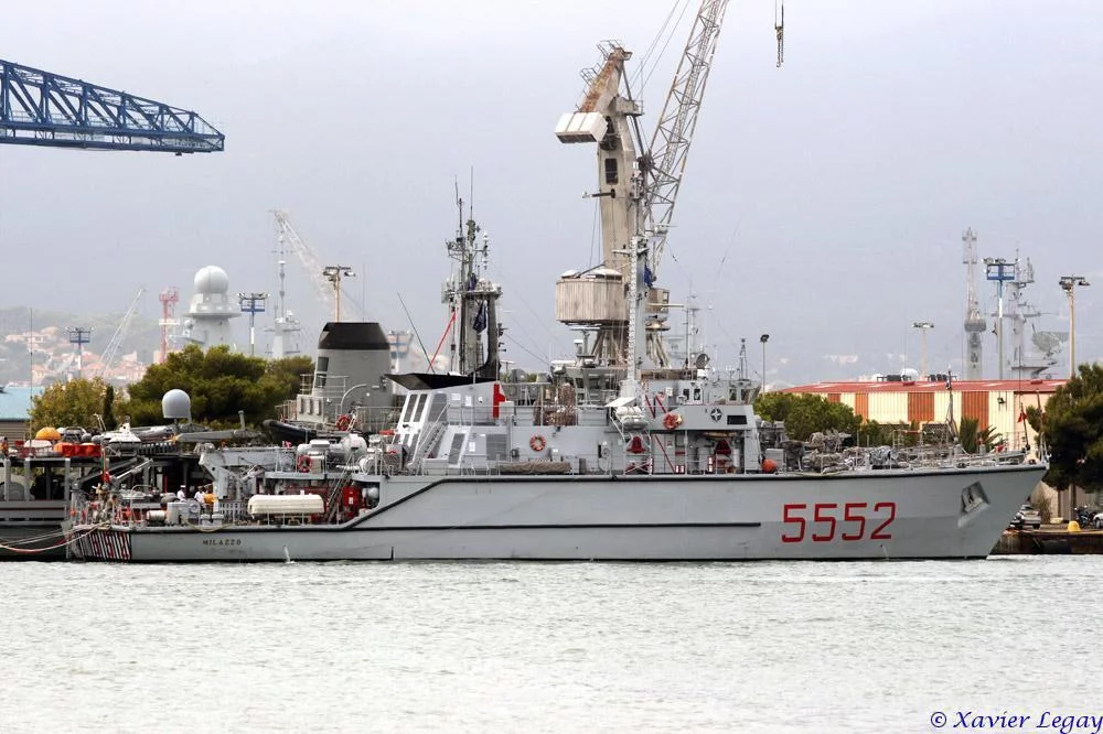 Le groupe de chasseurs de mines de l’OTAN à Toulon