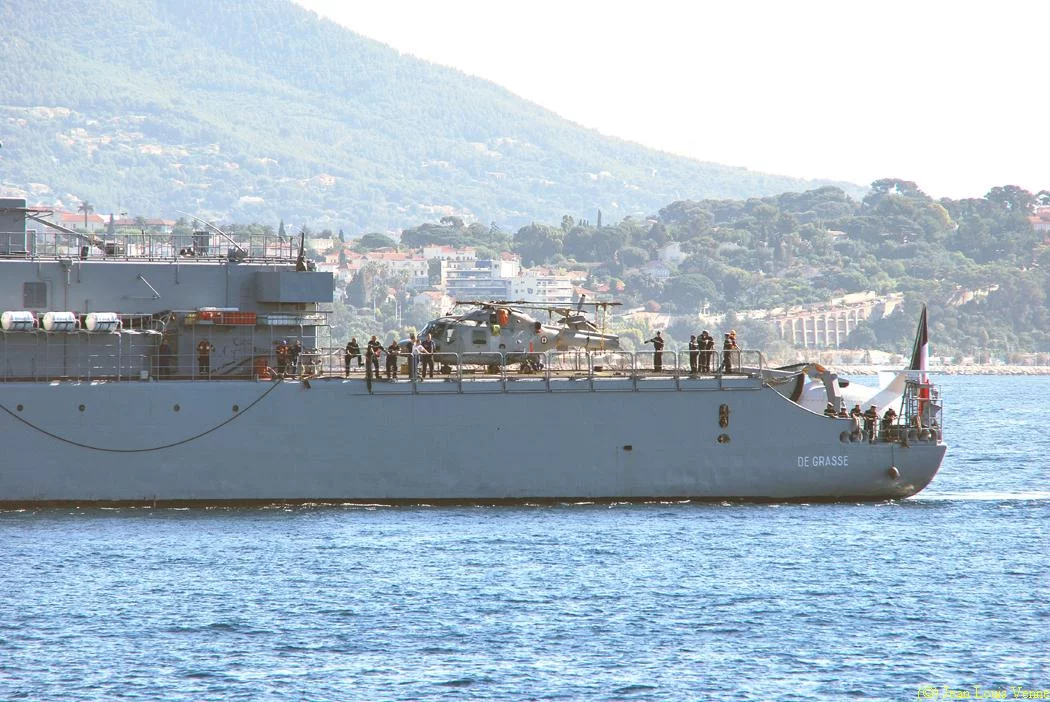La frégate De Grasse fait escale à Toulon