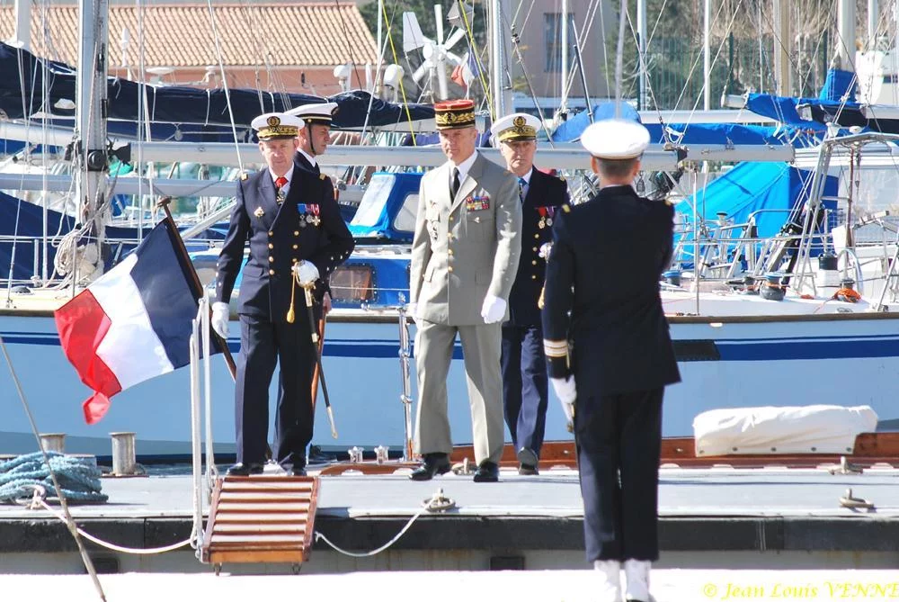 Arrivée des autorités