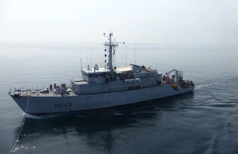 Le chasseur de mines Andromède