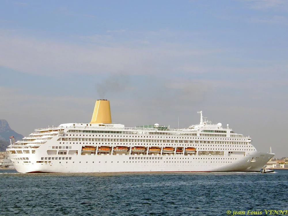 Le paquebot Oriana à La Seyne-sur-Mer