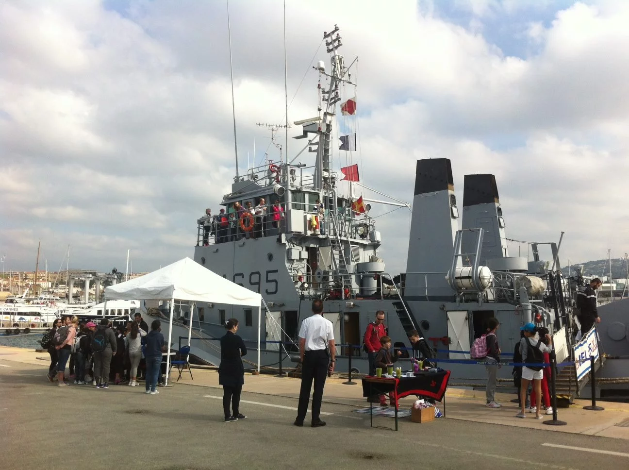 L’école à bord du remorqueur 