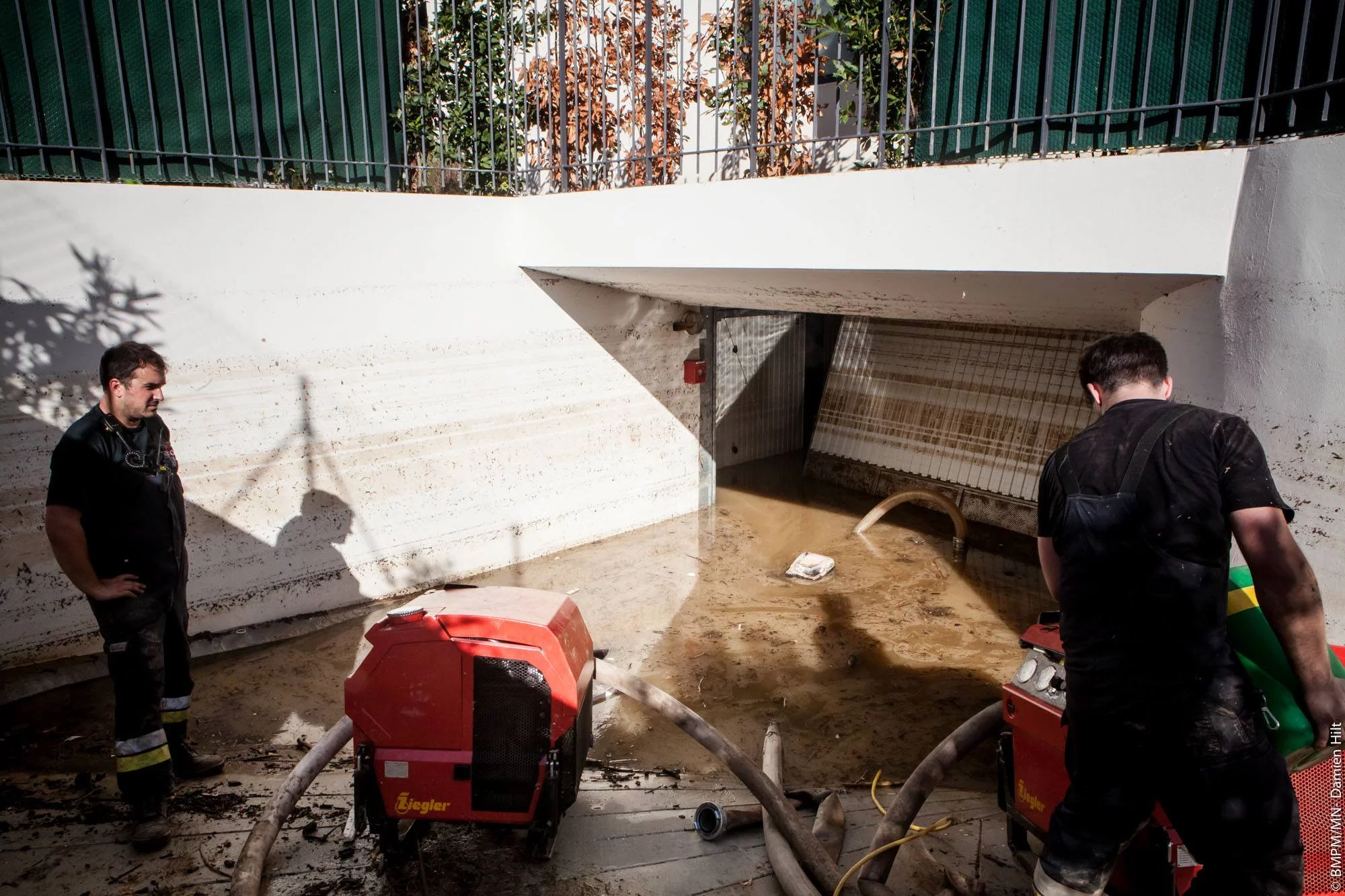 Le Bataillon de Marins Pompiers de Marseille en renfort dans les Alpes-Maritimes