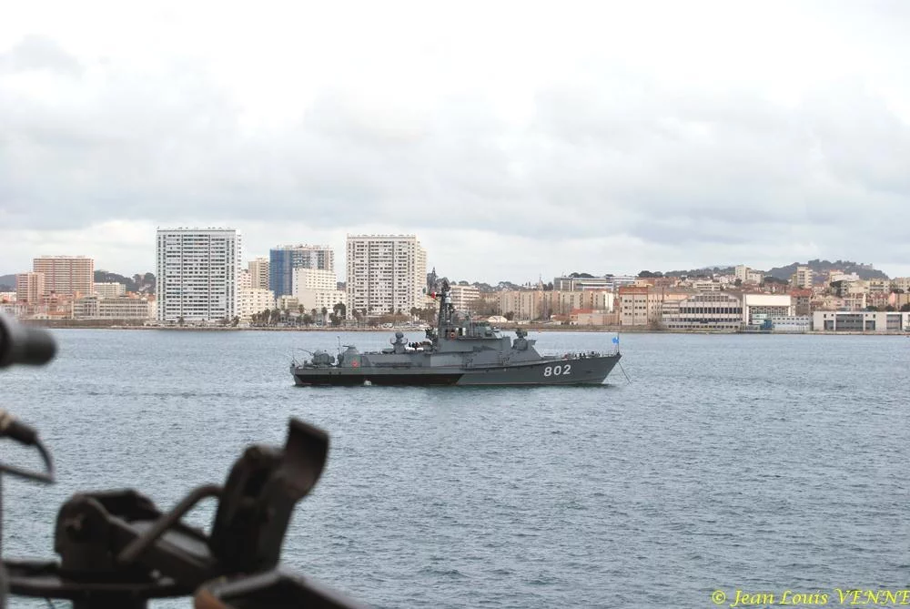 La corvette lance-missiles algérienne Salah Raïs