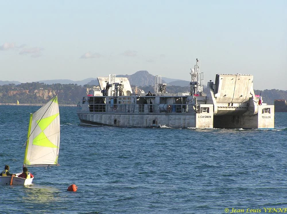 Essais du LCAT à St Mandrier sur Mer