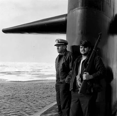 Le commandant de l'USS Queenfish