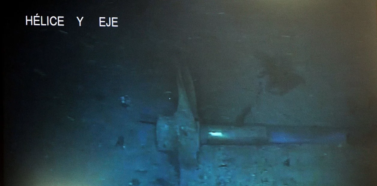 L'hélice du San Juan