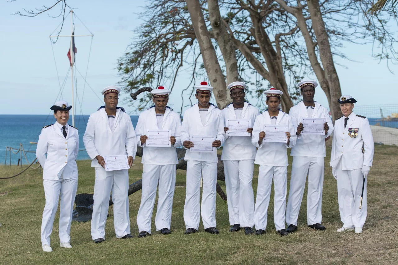 Fin de formation pour 6 jeunes marins antillais
