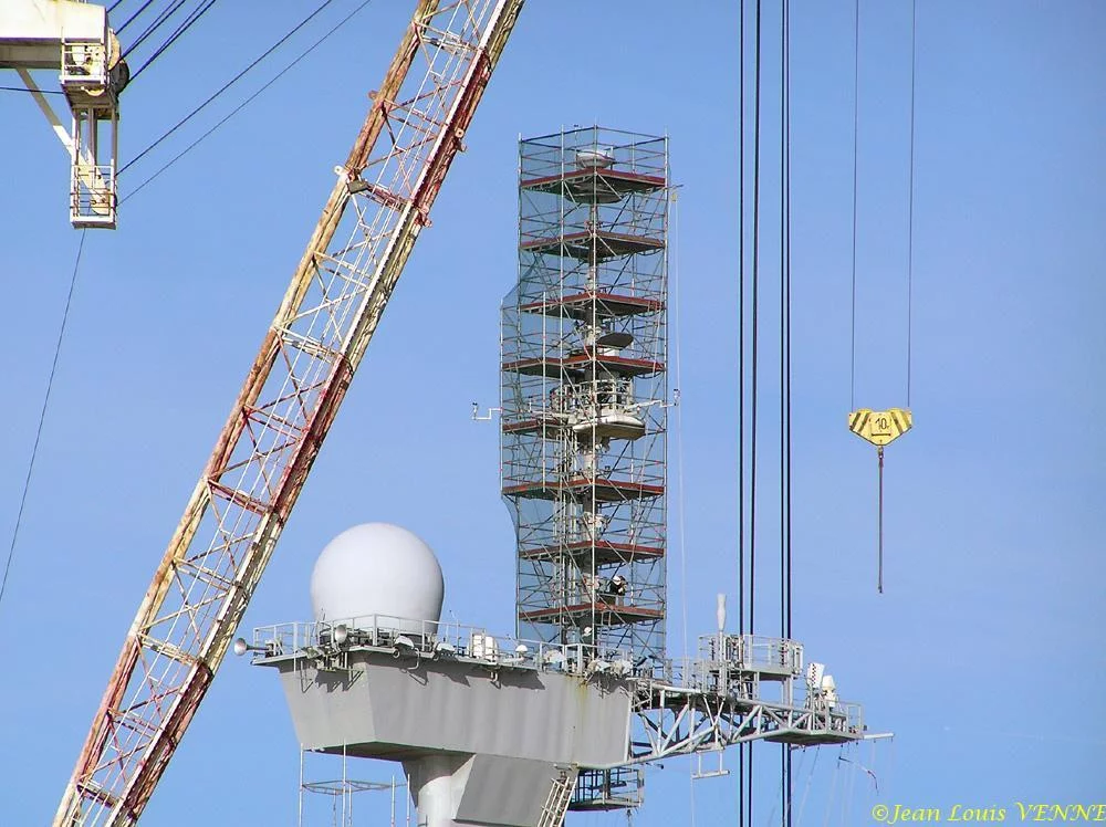 Superstructures du Charles de Gaulle