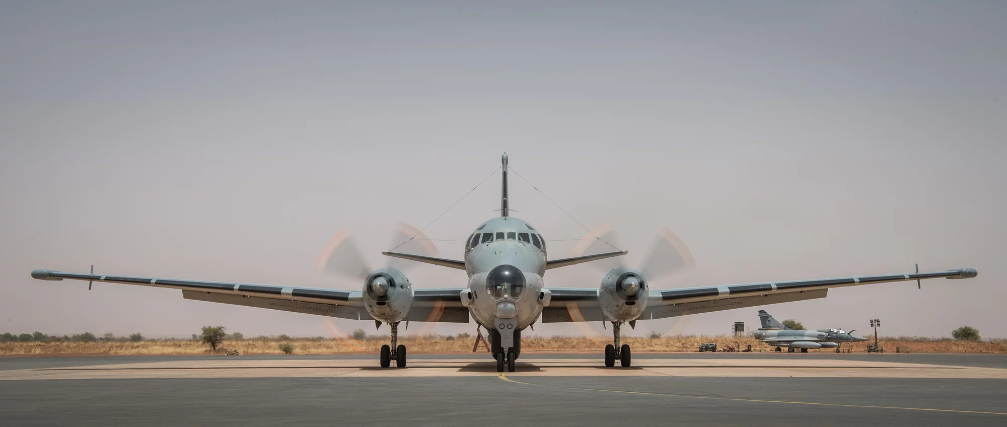 Un avion de patrouille maritime Atlantique 2 participe aux opérations au Sahel