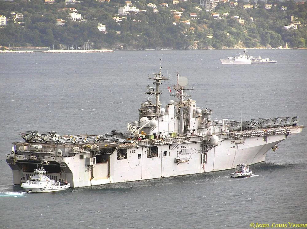 Départ de l'Iwo Jima