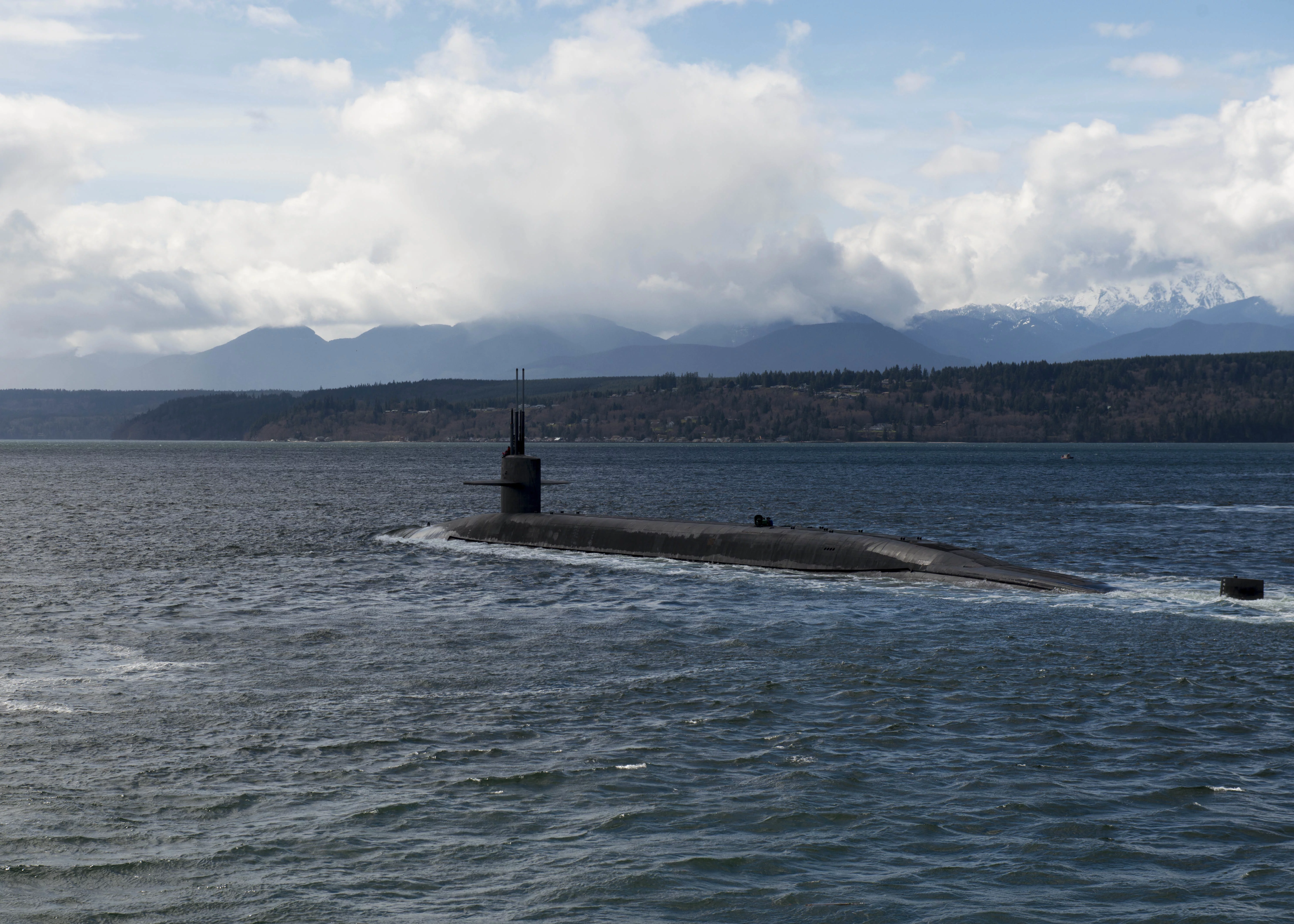 Le sous-marin nucléaire lanceur d’engins américain USS Pennsylvania