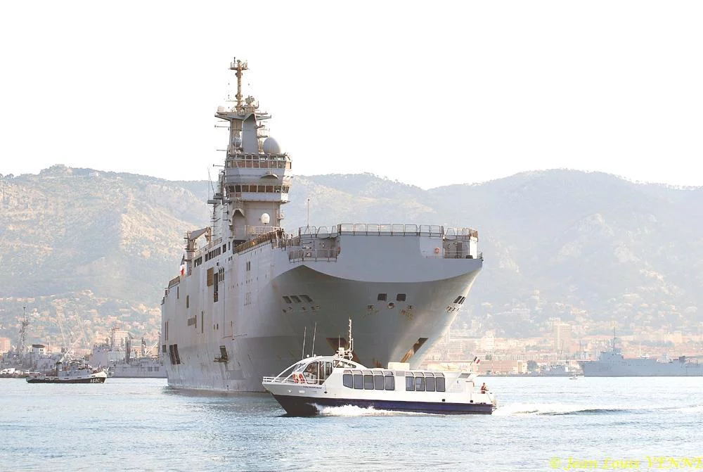 Le Mistral de retour à Toulon après Gavial 08