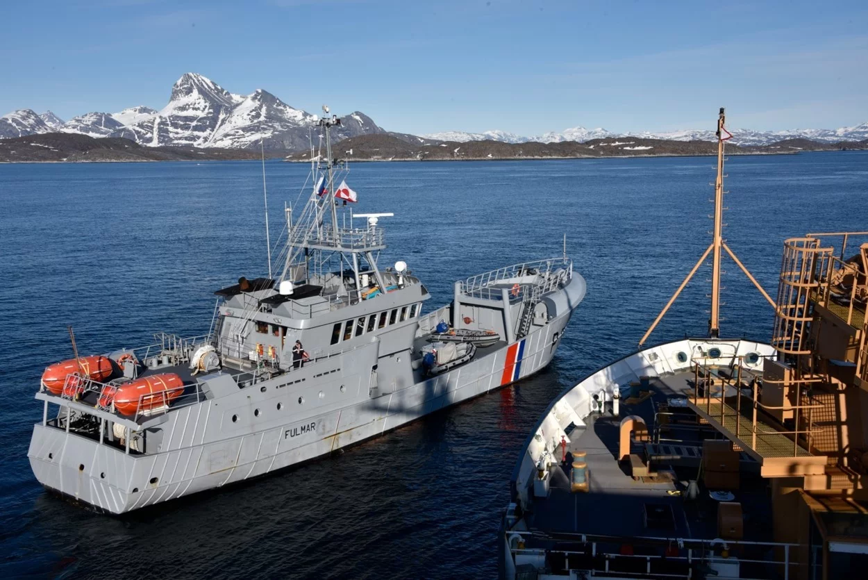 Le patrouilleur Fulmar
