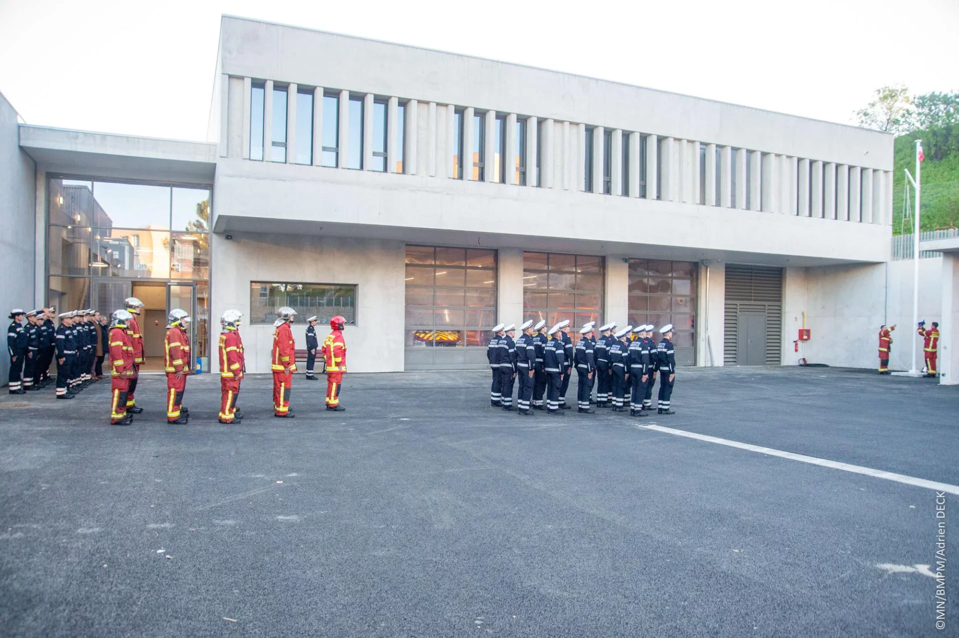Le nouveau centre d’incendie et de secours de St-Julien