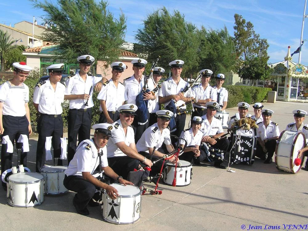 Le bagad du CIN St-Mandrier