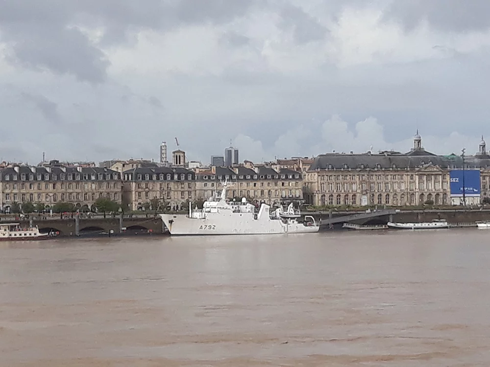 Le Borda en escale à Bordeaux